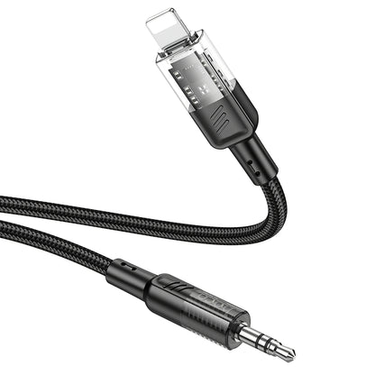 Lightning Audio Cable - 3.5mm HOCO UPA27, 1.2m, Black