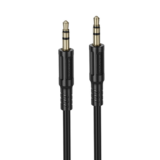 Audio kabel 3.5mm - 3.5mm Borofone BL25 Nice, 1m, Černý