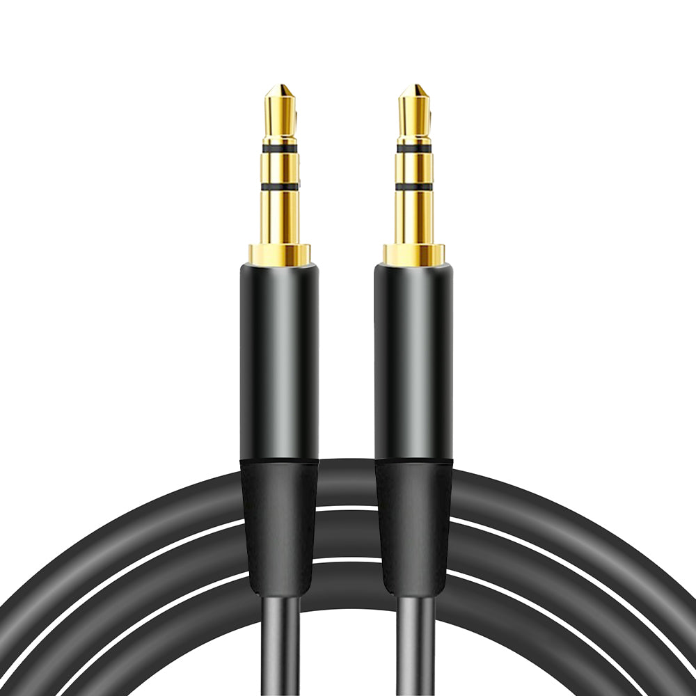 Audio kabel 3.5mm - 3.5mm MaXlife, 1m, černý