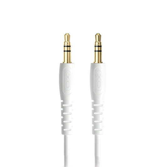 Audio kabel 3.5mm - 3.5mm XO Design NB-R270, 1m, Bílý