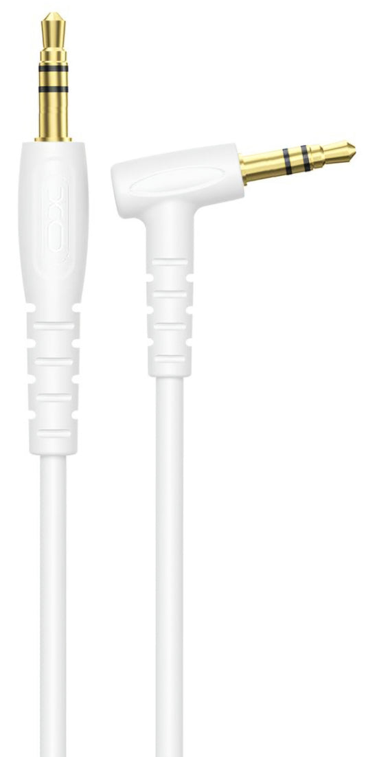 Audio kabel 3.5mm - 3.5mm XO Design NB-R272, 1m, Bílý