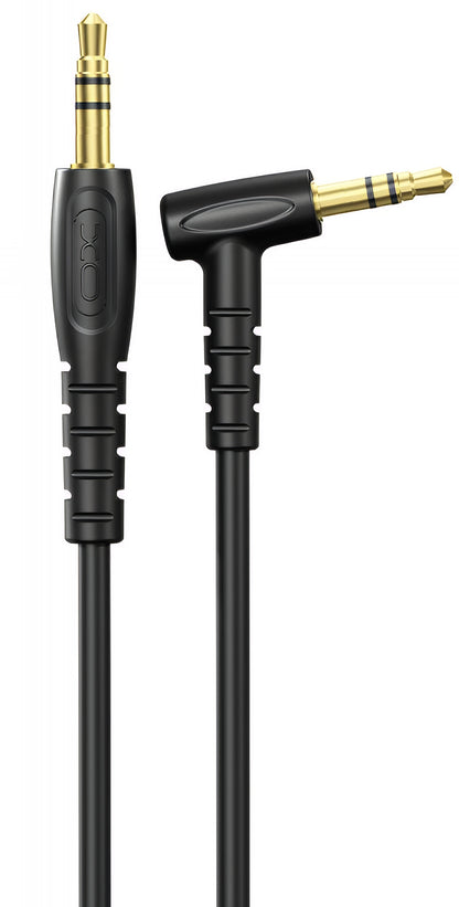 Audio kabel 3.5mm - 3.5mm XO Design NB-R272, 1m, Černý