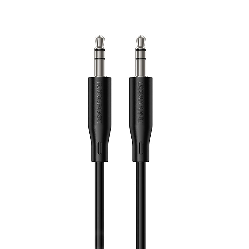 3.5mm Audio Cable - 3.5mm Borofone BL26 Standard, 1m, Black