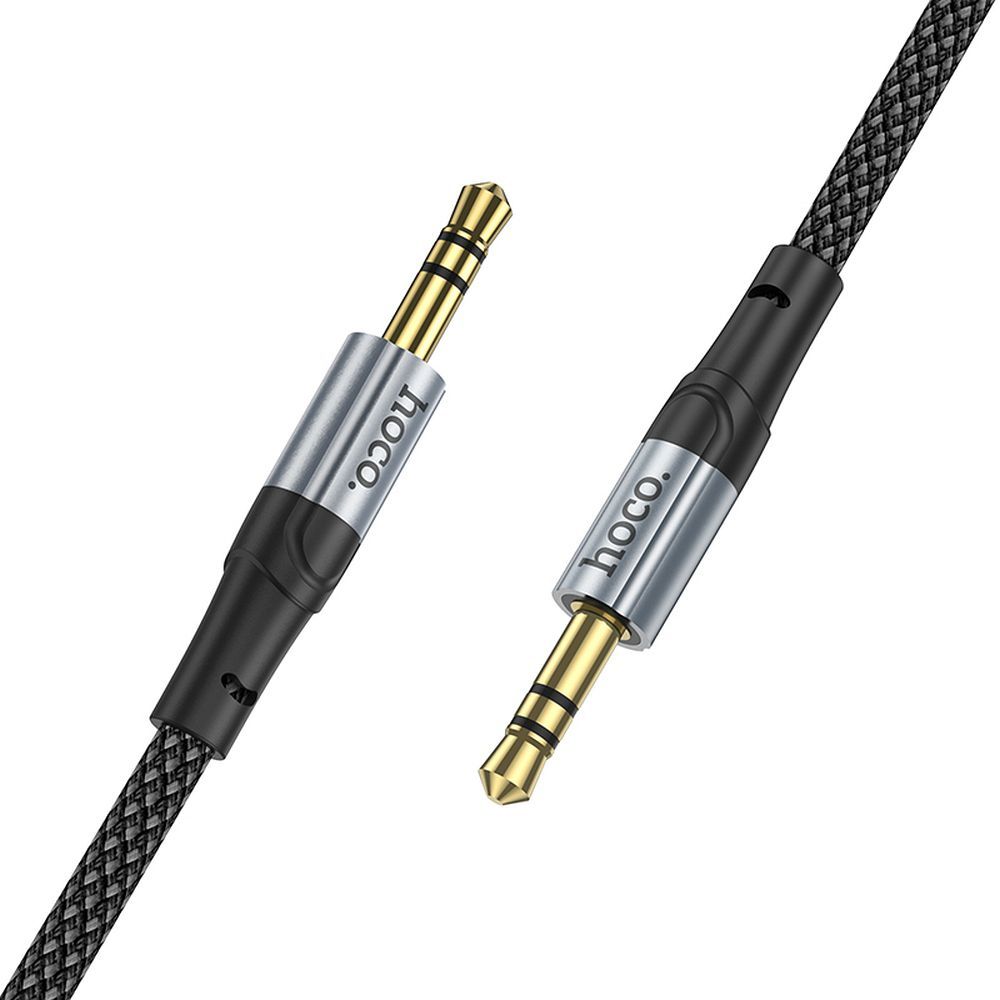 Audio kabel 3.5mm - 3.5mm HOCO UPA26, 1m, Černý
