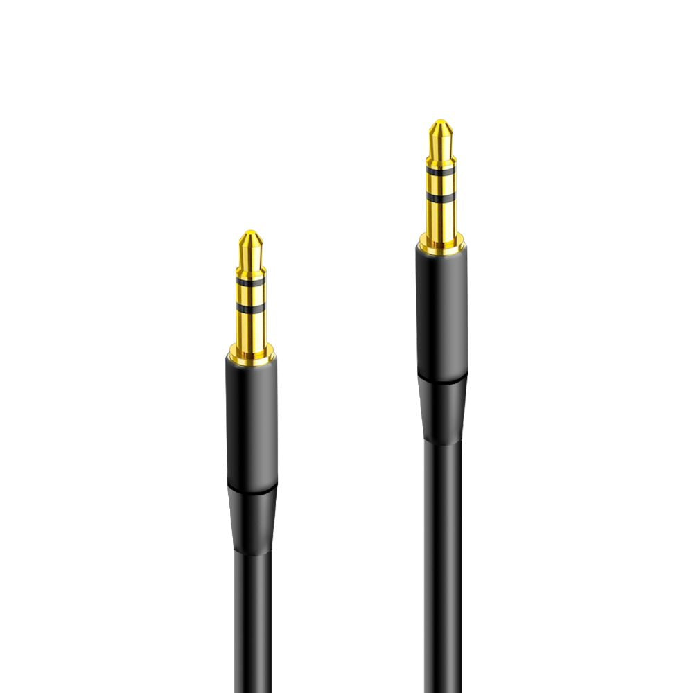Audio kabel 3.5mm - 3.5mm MaXlife, 1m, černý