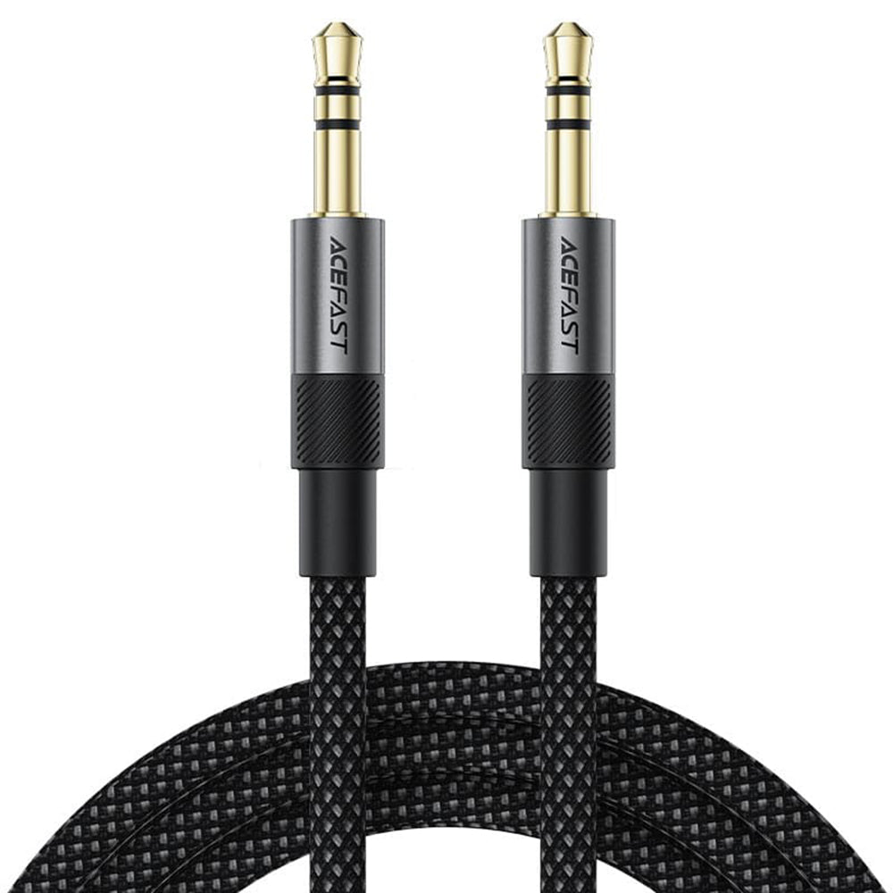 Audio kabel 3.5mm - 3.5mm Acefast J10, 1m, černý