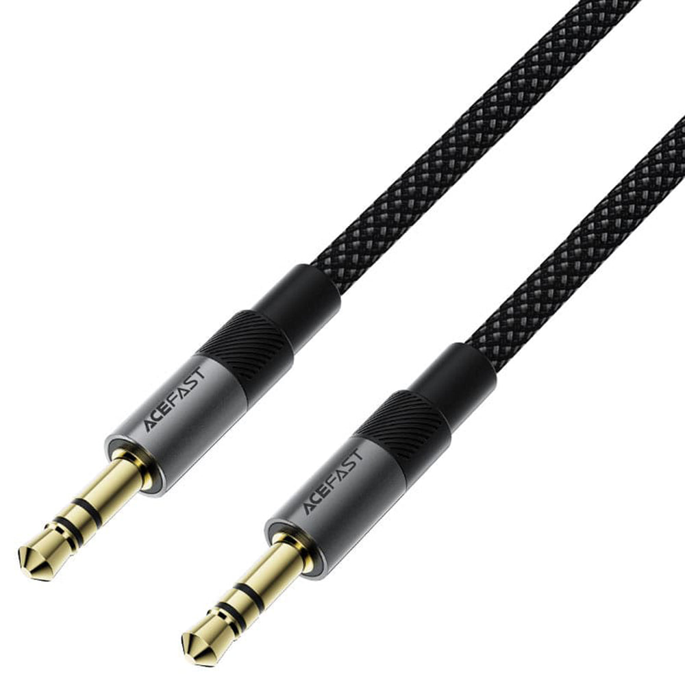 Audio kabel 3.5mm - 3.5mm Acefast J10, 1m, černý