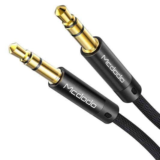 Audio kabel 3.5mm - 3.5mm McDodo CA-6640, 1.2m, černý