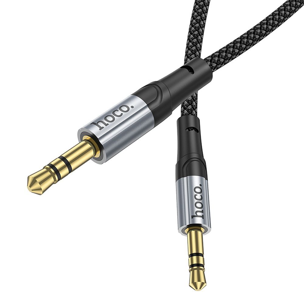 Audio kabel 3.5mm - 3.5mm HOCO UPA26, 1m, Černý