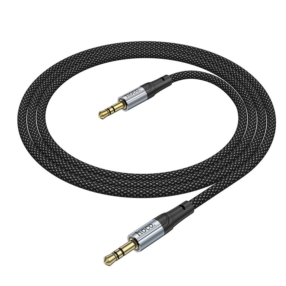 Audio kabel 3.5mm - 3.5mm HOCO UPA26, 1m, Černý