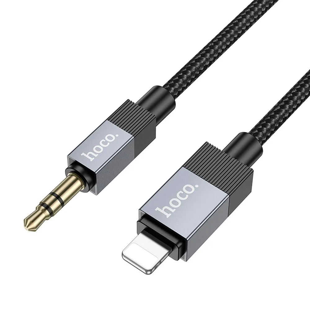 Audio kabel Lightning - 3.5mm HOCO UPA32A, 1m, Černý