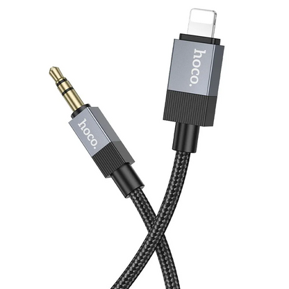 Audio kabel Lightning - 3.5mm HOCO UPA32A, 1m, Černý
