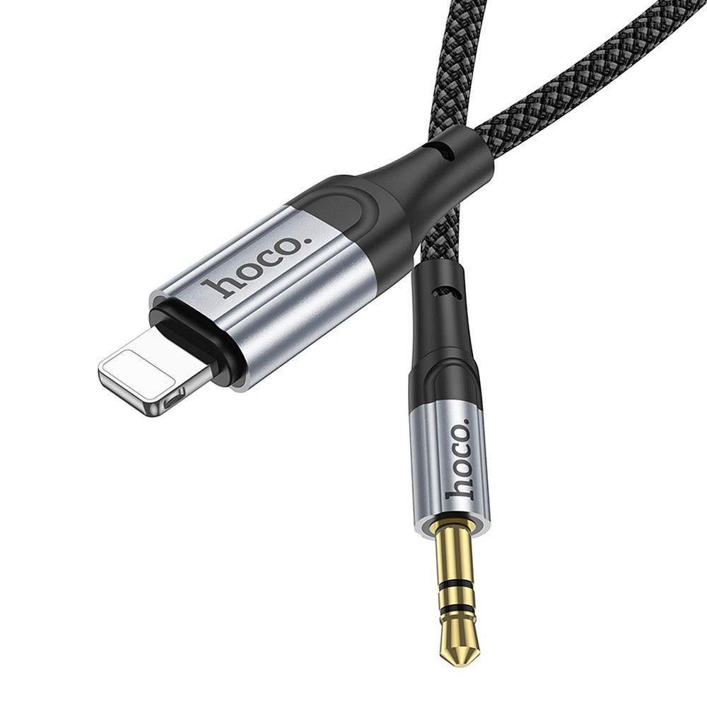 Audio kabel Lightning - 3.5mm HOCO UPA26, 1m, černý