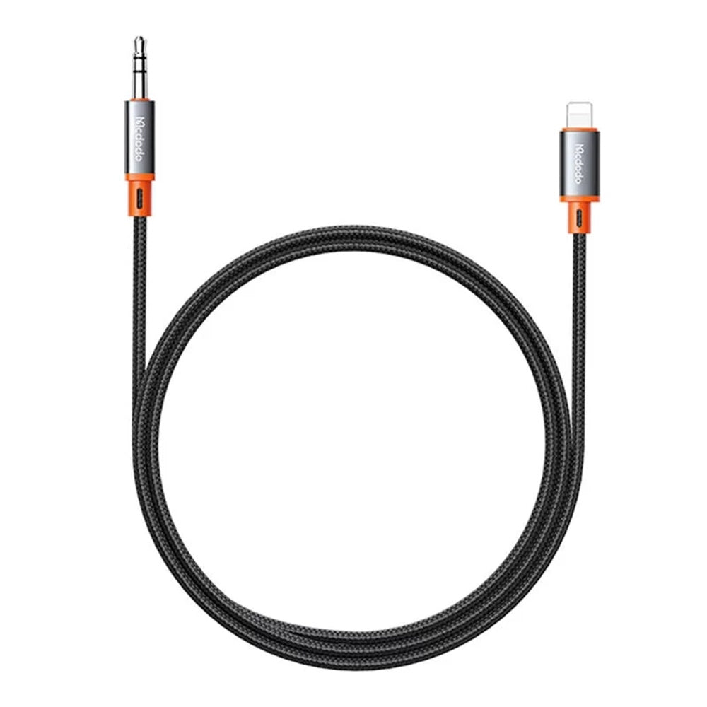 Audio kabel Lightning - 3.5mm McDodo CA-0780 Castle, 1.2m, Černý