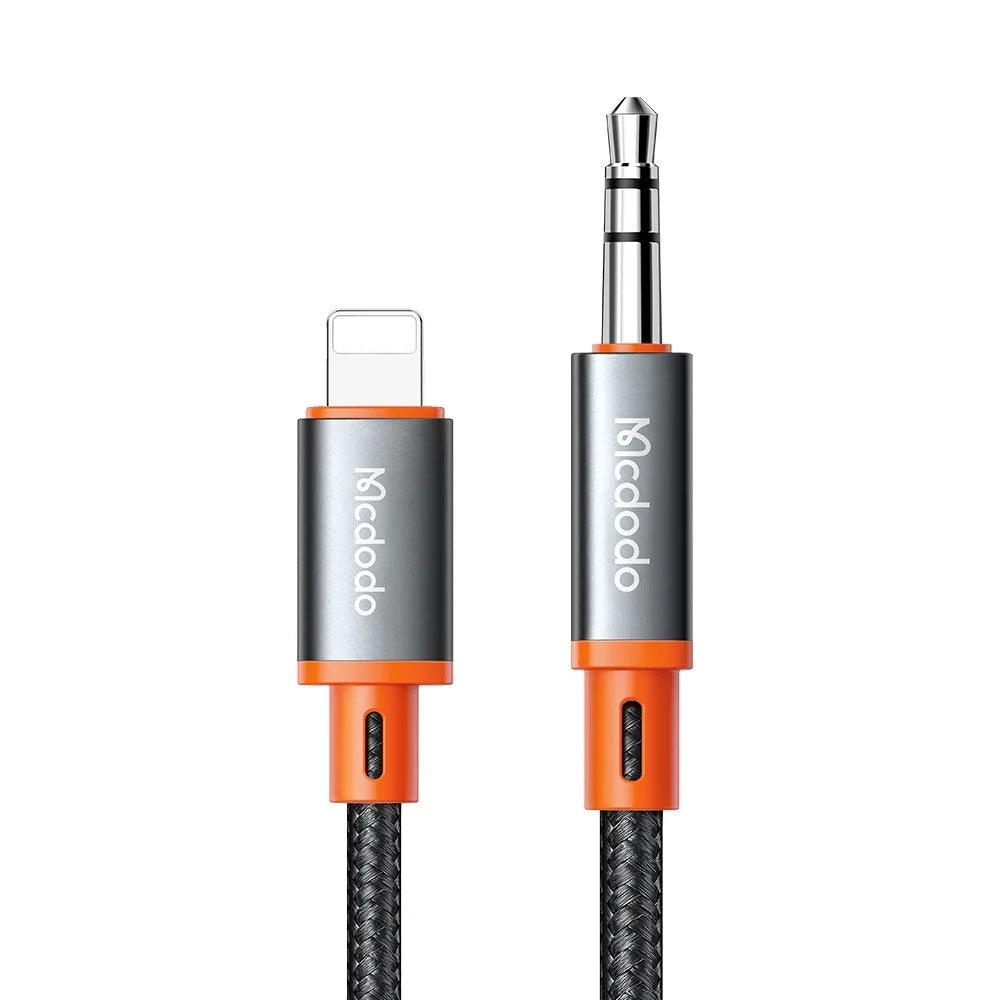 Audio kabel Lightning - 3.5mm McDodo CA-0890, 1.8m, Černý