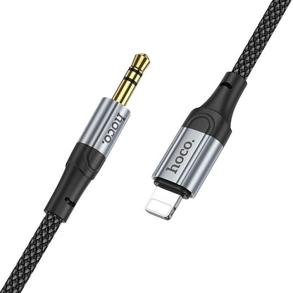 Audio kabel Lightning - 3.5mm HOCO UPA26, 1m, černý