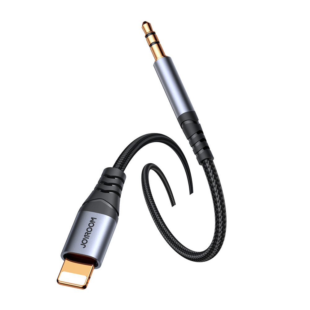 Audio kabel Lightning - 3.5mm Joyroom SY-A06, 1.2m, černý
