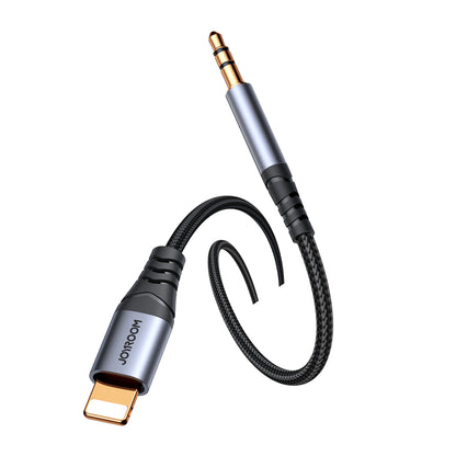 Audio kabel Lightning - 3.5mm Joyroom SY-A06, 1.2m, černý