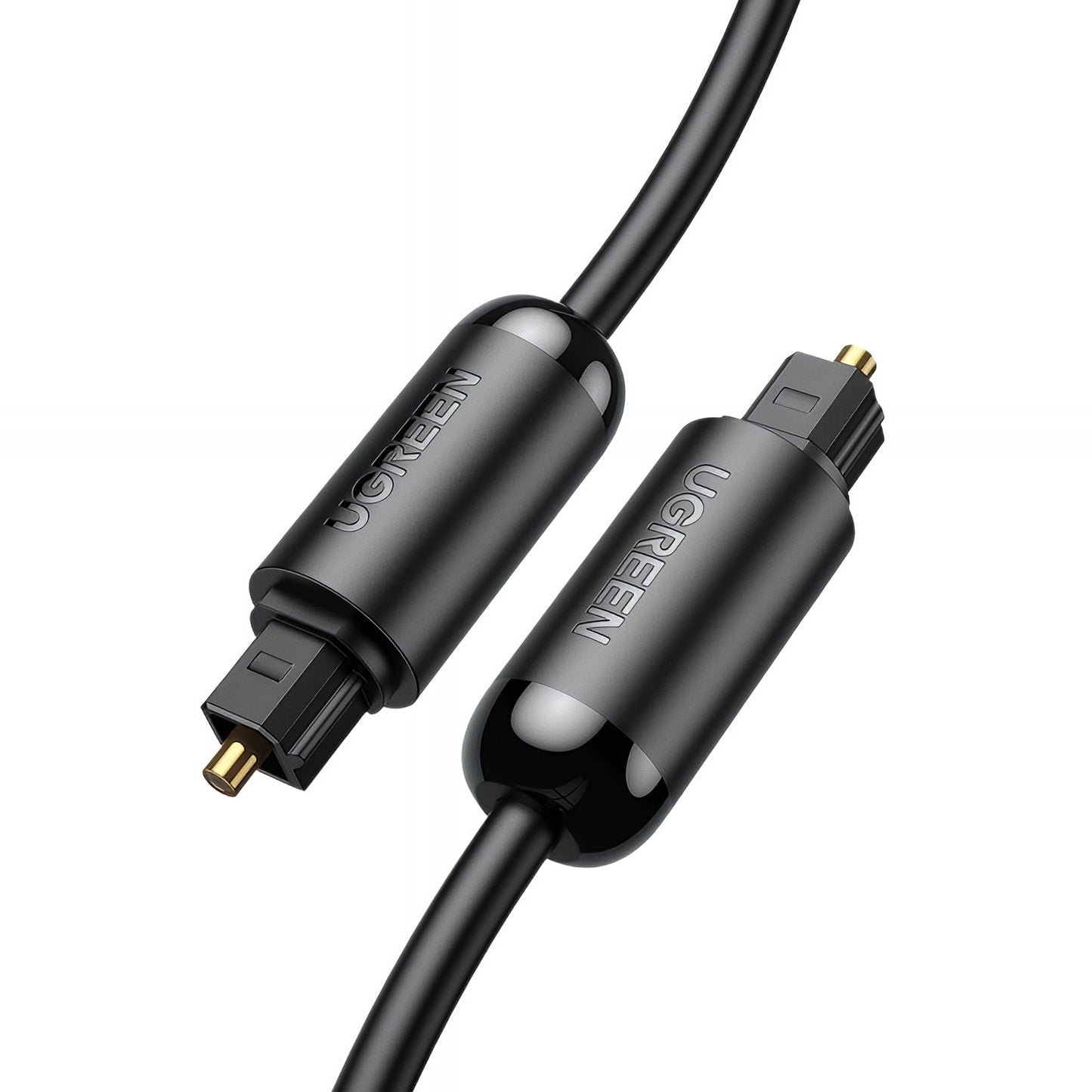 Optický audio kabel UGREEN AV122, Toslink / SPDIF, 1,5 m, černý