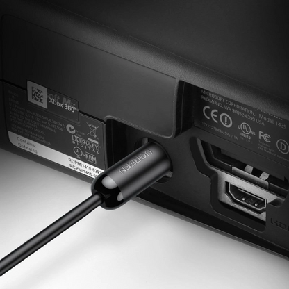Optický audio kabel UGREEN AV122, Toslink / SPDIF, 1,5 m, černý