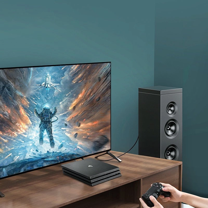 Optický audio kabel UGREEN AV122, Toslink / SPDIF, 1,5 m, černý