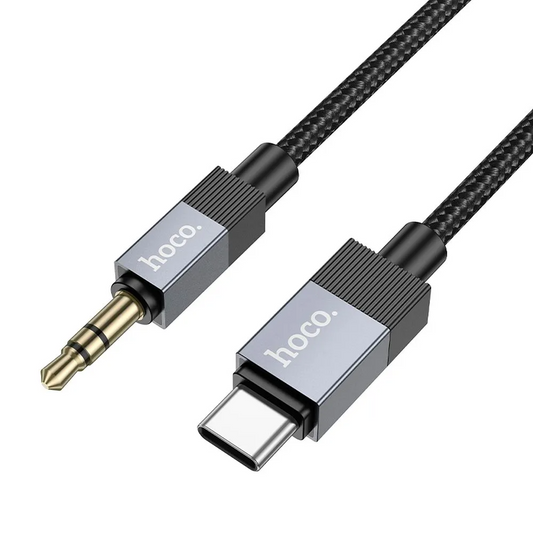 Audio kabel USB-C - 3.5mm HOCO UPA32B, 1m, Černý