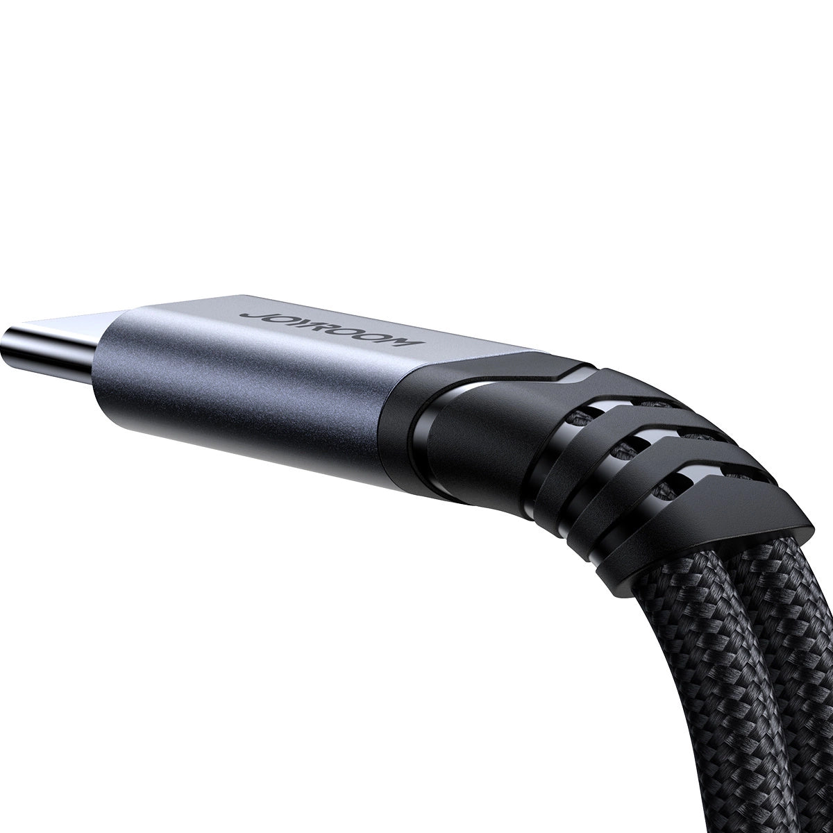Audio kabel USB-C - 3.5mm / USB-C Joyroom SY-C02, 0.14m, černý
