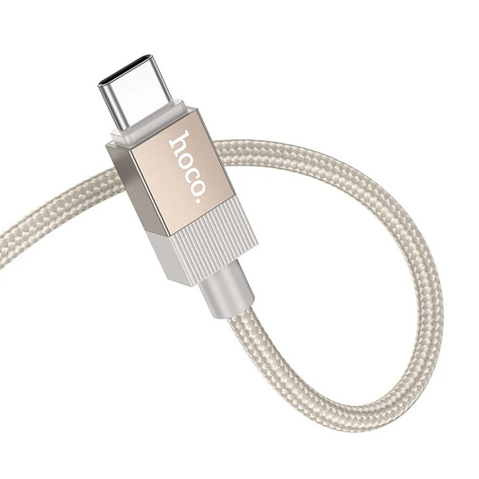 Audio kabel USB-C - 3.5mm HOCO UPA32B, 1m, Zlatý