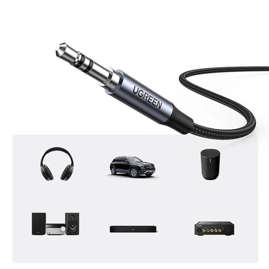 Audio kabel USB-C - 3,5 mm UGREEN CM450 (20192), 1 m, šedý