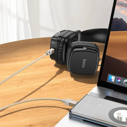 Audio kabel USB-C - 3.5mm HOCO UPA32B, 1m, Černý