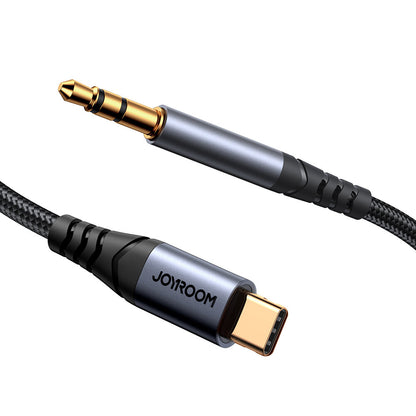 Audio kabel USB-C - 3.5mm Joyroom SY-A07, 1.2m, černý