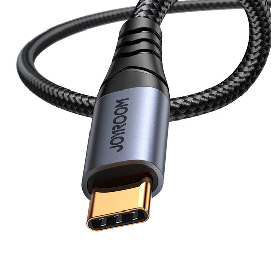 Audio kabel USB-C - 3.5mm Joyroom SY-A07, 1.2m, černý