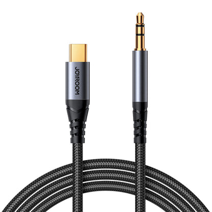 Audio kabel USB-C - 3.5mm Joyroom SY-A07, 1.2m, černý