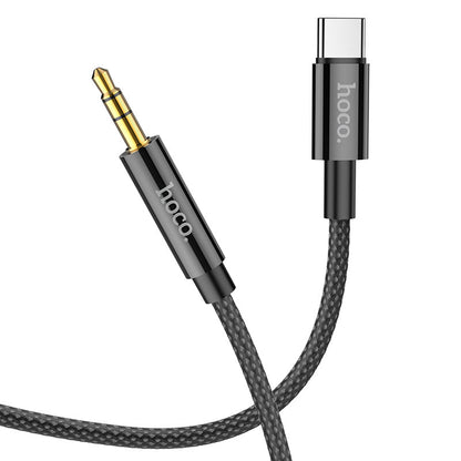 USB-C to 3.5mm Audio Cable HOCO UPA19, 1m, Black