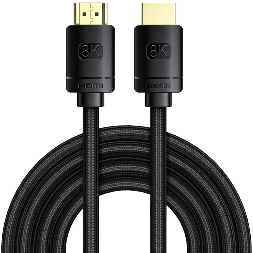 Video kabel Baseus High Definition Series, HDMI - HDMI, 8K, 3m, Černý CAKGQ-L01