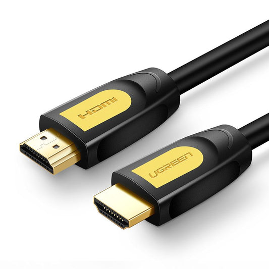 Video kabel UGREEN HD101, HDMI - HDMI, 4K, 2m, Černá Žlutá
