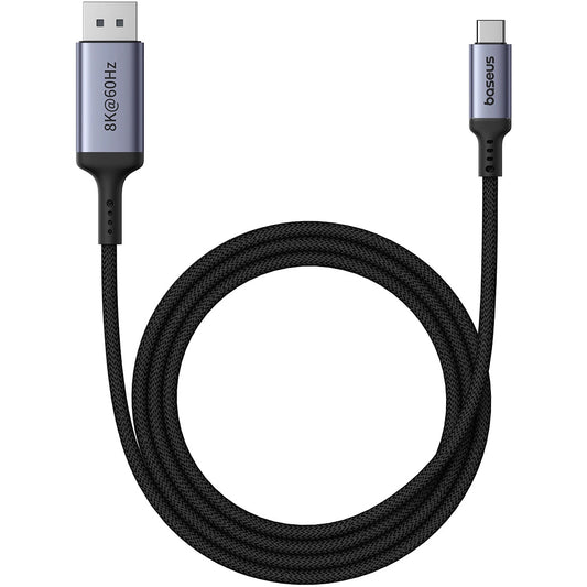 Audio a Video Kabel USB-C - DisplayPort Baseus Ultra Clarity, 8K, 2m, Černý B0063370D111-01
