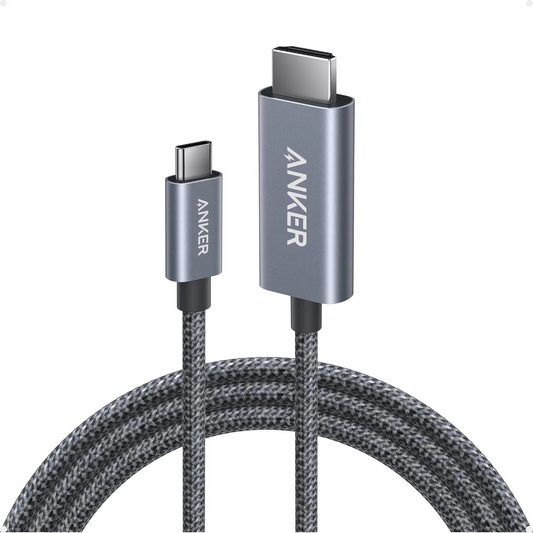 Audio a video kabel USB-C - HDMI Anker Nano, 1.8m, šedý A87E0H12