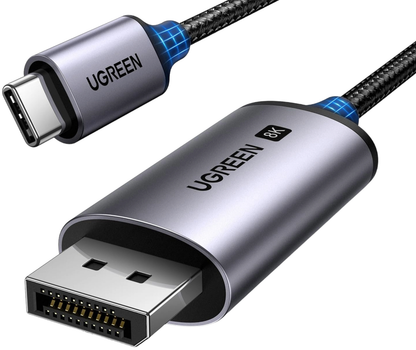 Audio a video kabel USB-C - DisplayPort UGREEN CM556 (25157), 1m, šedý