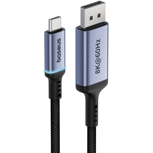 Audio a Video Kabel USB-C - DisplayPort Baseus Ultra Clarity, 8K, 2m, Černý B0063370D111-01