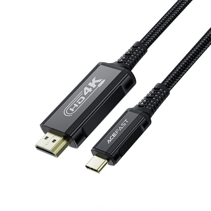 USB-C to HDMI Audio and Video Cable Acefast C1-10, 1.8m, Black
