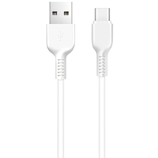 Datový a nabíjecí kabel USB-A - USB-C HOCO Flash X20, 18W, 1m, bílý