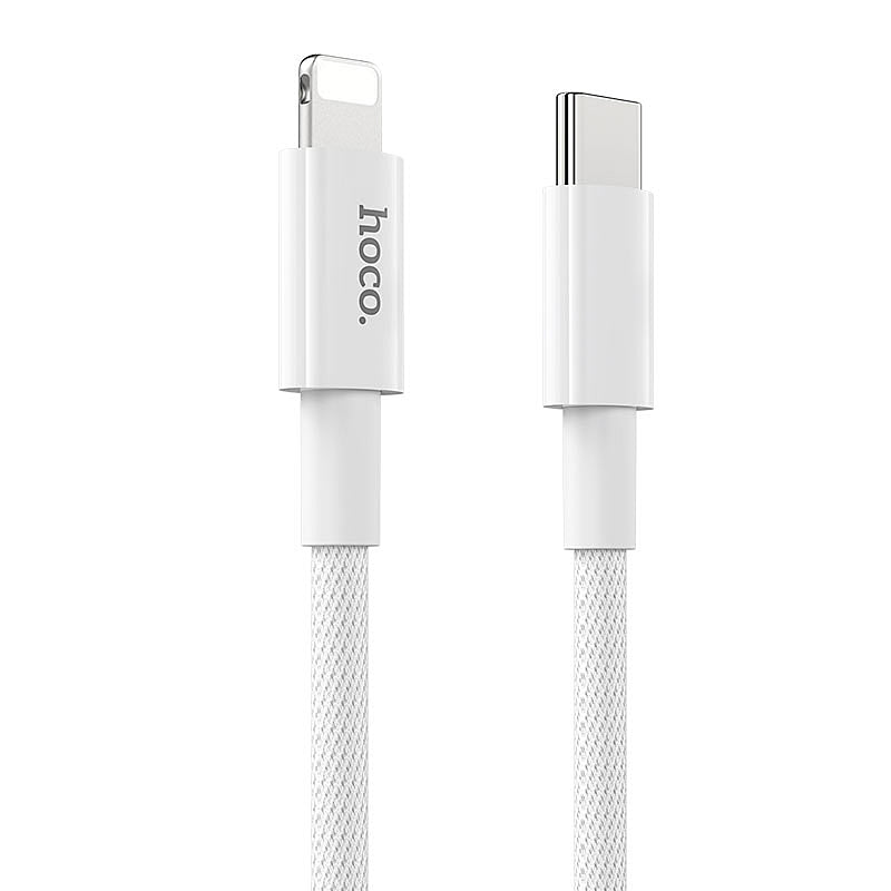 Kabel pro data a nabíjení USB-C - Lightning HOCO X56, 20W, 1m, bílý