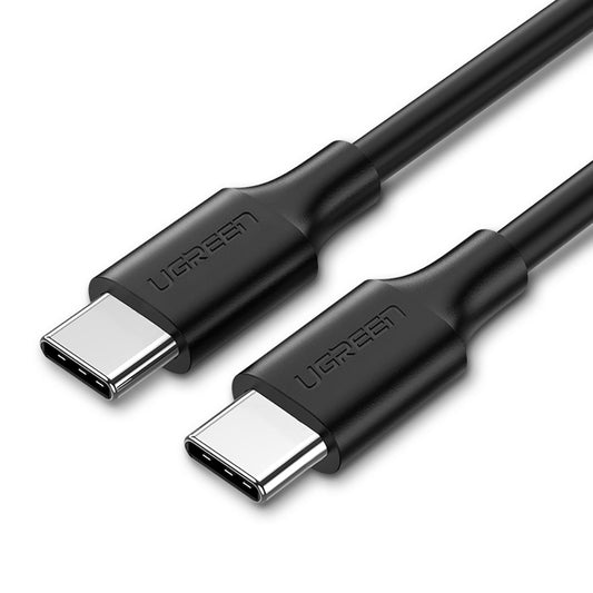Datový a nabíjecí kabel USB-C - USB-C UGREEN US286, 60W, 1m, černý