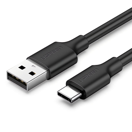 Datový a nabíjecí kabel USB-A - USB-C UGREEN US287, 18W, 2m, černý