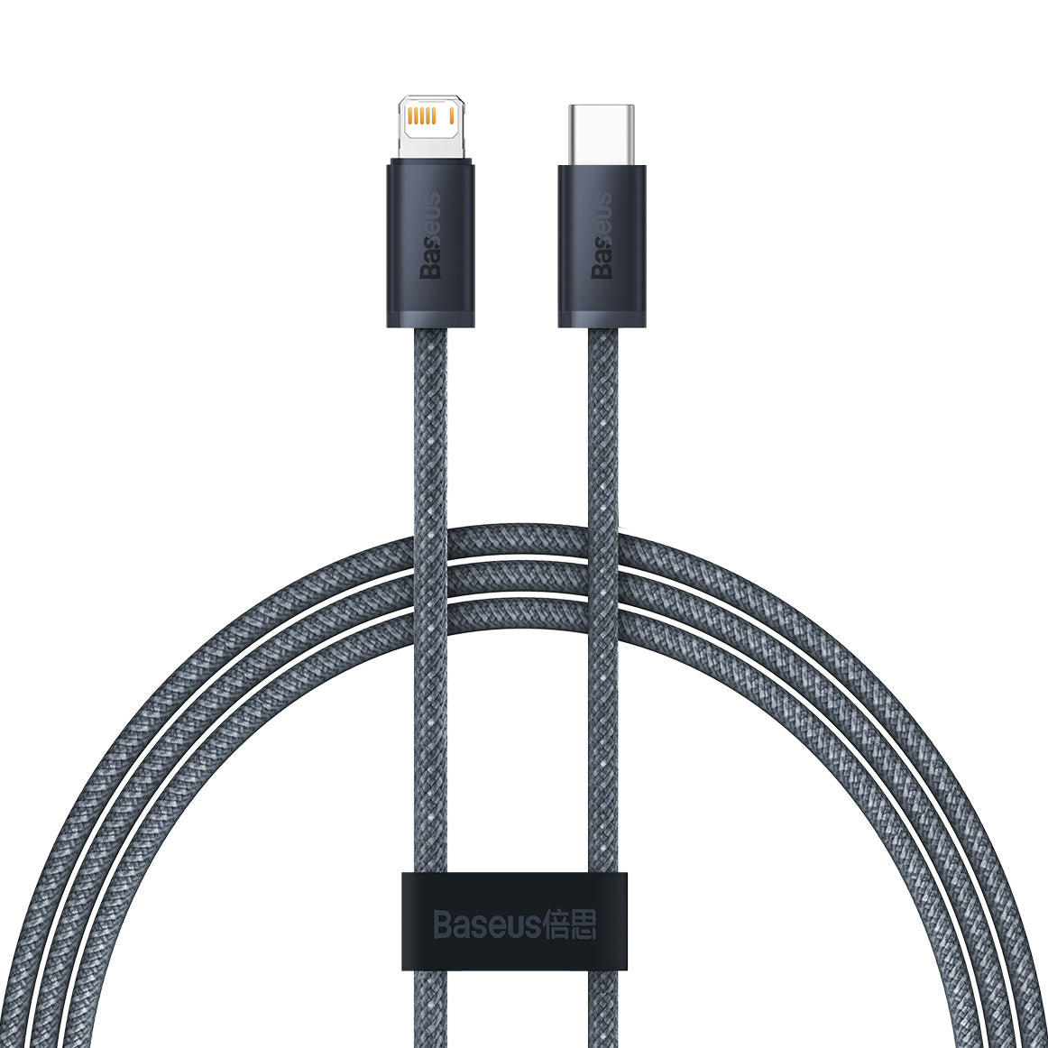 Kabel pro data a nabíjení USB-C - Lightning Baseus Dynamic Series, 20W, 1m, šedý CALD000016