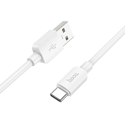 Datový a nabíjecí kabel USB-A - USB-C HOCO X96, 27W, 1m, Bílý