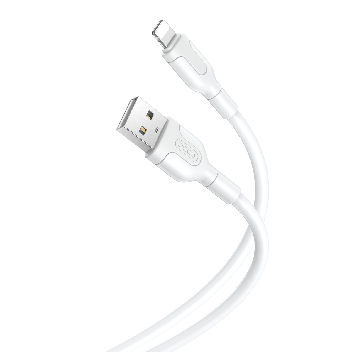Datový a nabíjecí kabel USB-A - Lightning XO Design NB212, 18W, 1m, Bílý