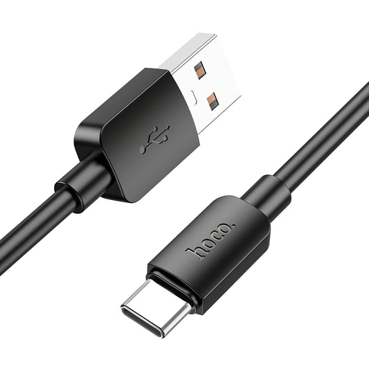Datový a nabíjecí kabel USB-A - USB-C HOCO X96, 27W, 0.25m, Černý