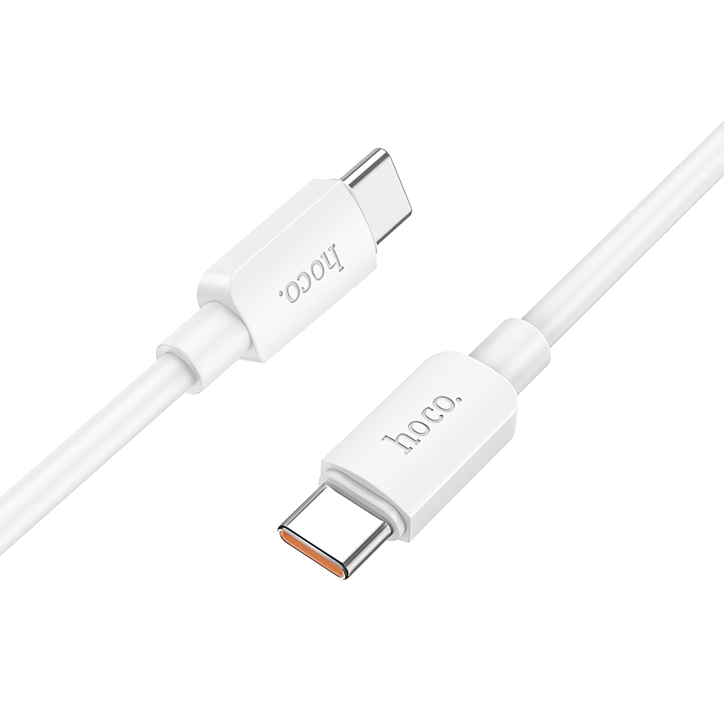 Datový a nabíjecí kabel USB-C - USB-C HOCO X96, 100W, 1m, Bílý